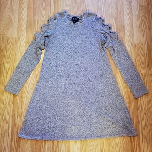 XL by&by baby pink/tan sweater dress